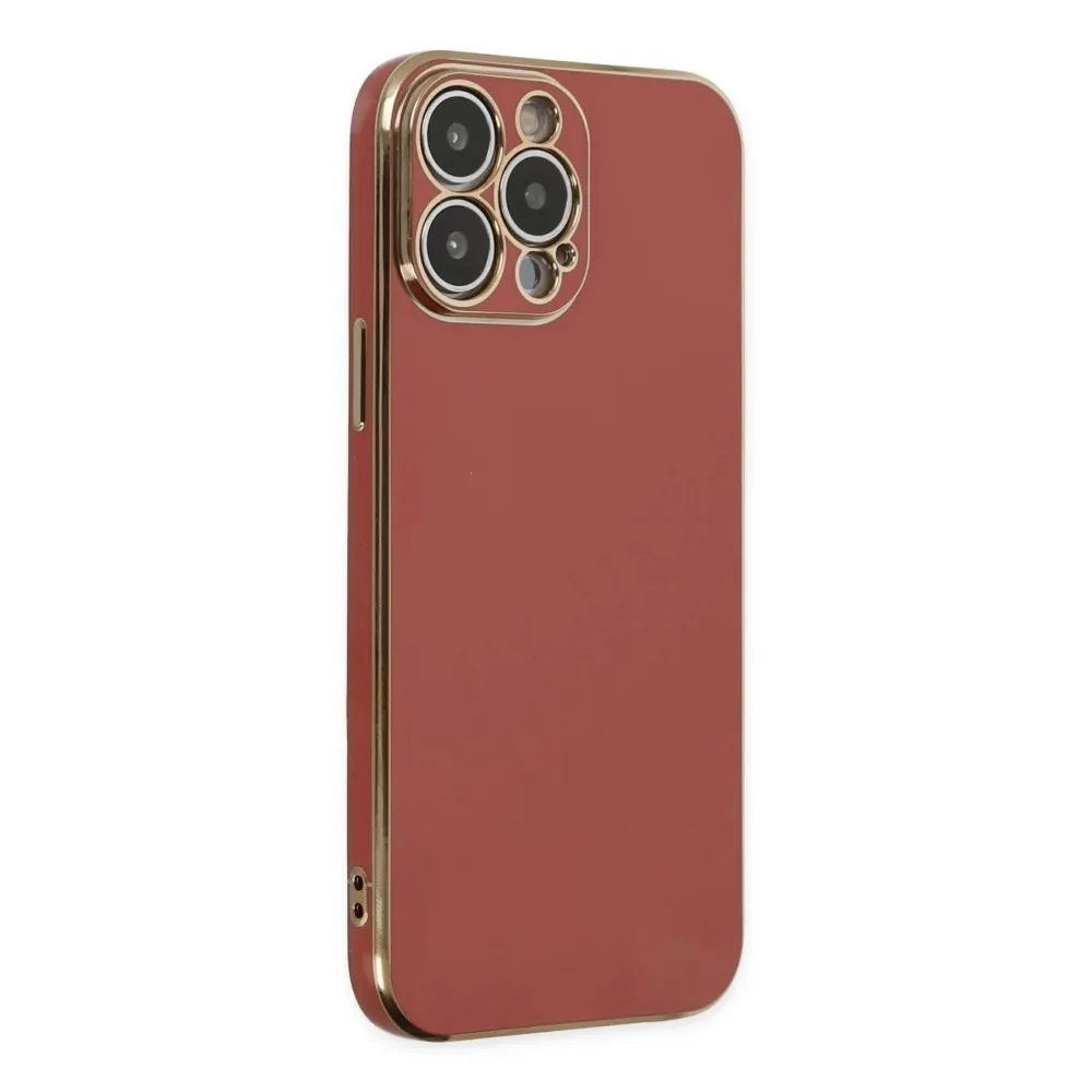 Newface Iphone 14 Pro Max Kılıf Volet Silikon - Kırmızı