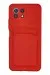 Newface Xiaomi Mi 11 Kılıf Kelvin Kartvizitli Silikon - Kırmızı