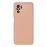 Newface Xiaomi Redmi Note 10 Kılıf Nano Içi Kadife Silikon - Pudra