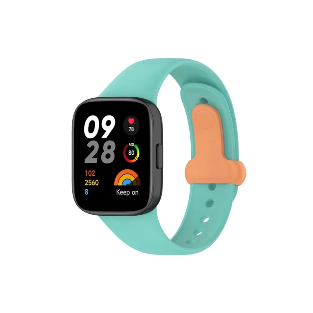 Newface Xiaomi Redmi Watch 3 Origin Silikon Kordon - Turkuaz