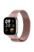 Newface Xiaomi Redmi Watch 3 Metal Mıknatıslı Kordon - Rose