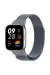 Newface Xiaomi Redmi Watch 3 Metal Mıknatıslı Kordon - Gri