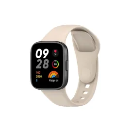 Newface Xiaomi Redmi Watch 3 Klasik Kordon - Bej