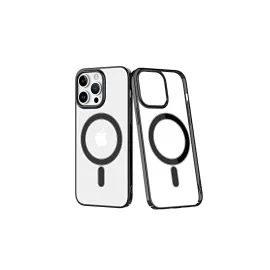 Newface iPhone 13 Pro Kılıf Element Magneticsafe Sert Kapak - Siyah