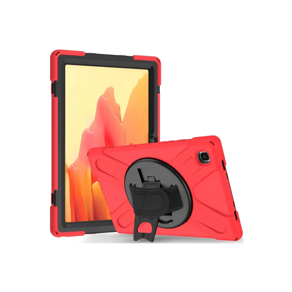 Newface Samsung Galaxy T220 Tab A7 Lite 8.7 Kılıf Amazing Tablet Kapak - Kırmızı