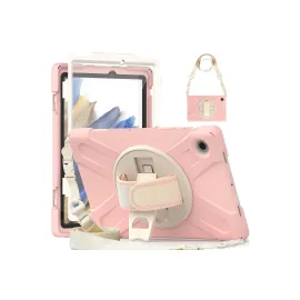 Newface Samsung Galaxy X200 Tab A8 10.5 Kılıf Amazing Tablet Kapak - Pembe