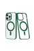 Newface Iphone 14 Pro Kılıf Element Magneticsafe Sert Kapak - Köknar Yeşili