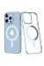 Newface Iphone 14 Pro Max Kılıf Element Magneticsafe Sert Kapak - Sierra Blue