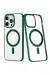 Newface Iphone 14 Pro Max Kılıf Element Magneticsafe Sert Kapak - Köknar Yeşili