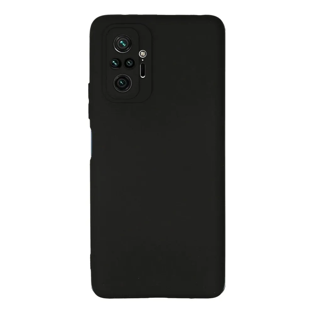 Newface Xiaomi Redmi Note 10 Pro Kılıf First Silikon - Siyah