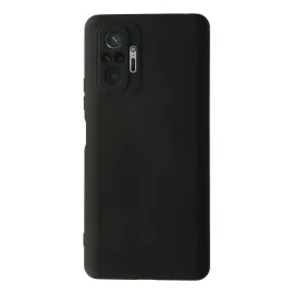 Newface Xiaomi Redmi Note 10 Pro Kılıf Nano Içi Kadife Silikon - Siyah