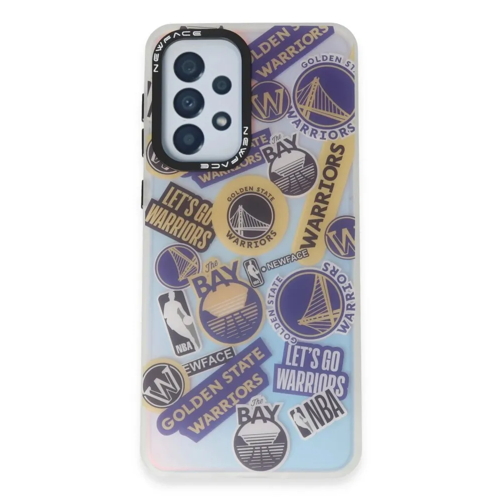 Newface Samsung Galaxy A33 5G Kılıf Estoril Desenli Kapak - Estoril - 13