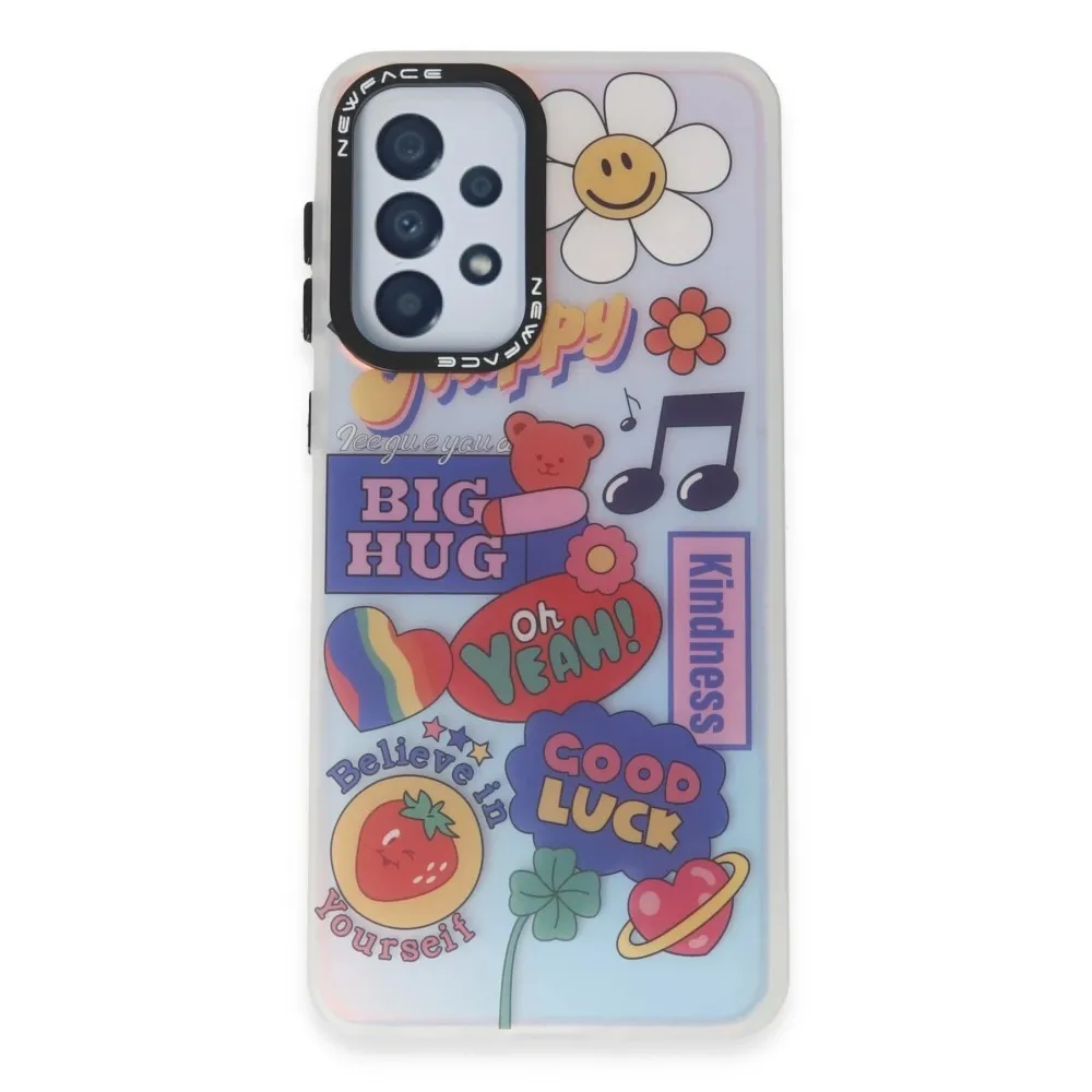 Newface Samsung Galaxy A33 5G Kılıf Estoril Desenli Kapak - Estoril - 15