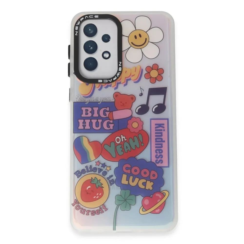 Newface Samsung Galaxy A53 5G Kılıf Estoril Desenli Kapak - Estoril - 15
