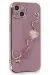 Newface Iphone 14 Plus Kılıf Esila Silikon - Mor