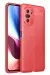 Newface Xiaomi Poco F3 Kılıf Auto Focus Kapak - Kırmızı