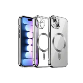 Newface Iphone 15 Kılıf Kross Magneticsafe Kapak - Titan Gri