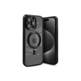 Newface Iphone 15 Pro Kılıf Kross Magneticsafe Kapak - Siyah