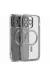 Newface Iphone 15 Pro Kılıf Kross Magneticsafe Kapak - Gümüş