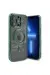 Newface Iphone 15 Pro Kılıf Kross Magneticsafe Kapak - Koyu Yeşil