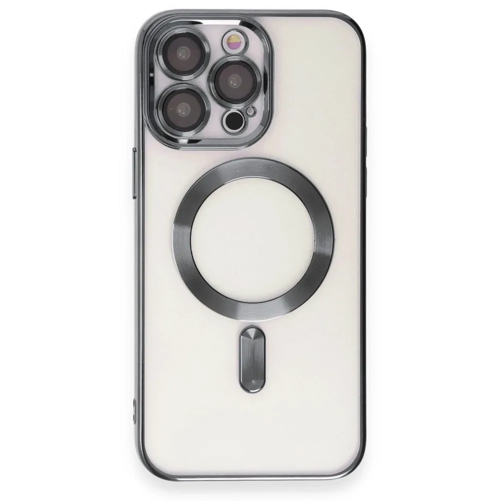 Newface Iphone 15 Pro Kılıf Kross Magneticsafe Kapak - Titan Gri