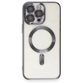 Newface Iphone 15 Pro Kılıf Kross Magneticsafe Kapak - Titan Gri