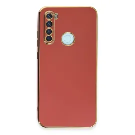 Newface Xiaomi Redmi Note 8 Kılıf Volet Silikon - Kırmızı