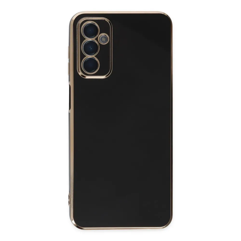 Newface Samsung Galaxy M23 Kılıf Volet Silikon - Siyah