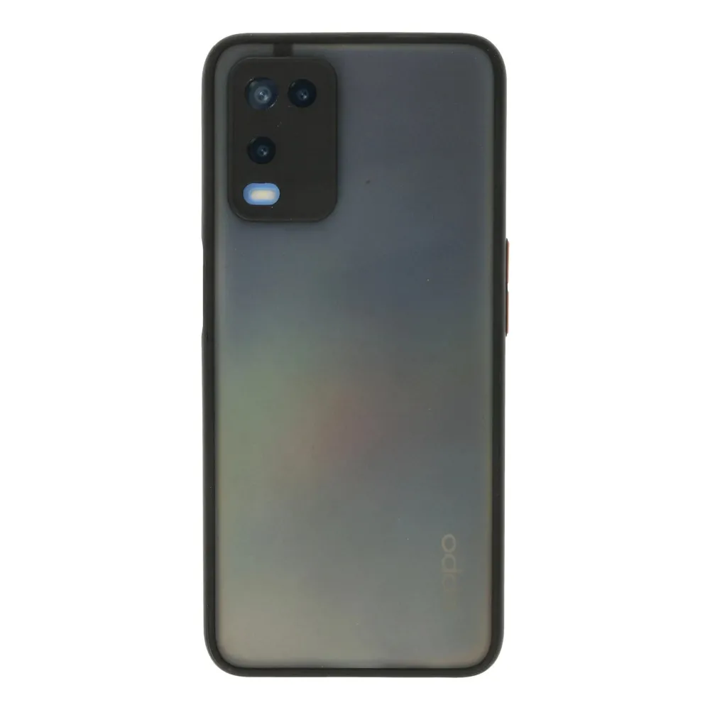 Newface Oppo A54 4G Kılıf Montreal Silikon Kapak - Siyah