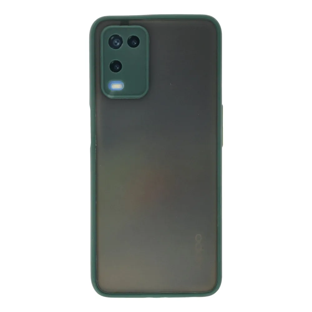 Newface Oppo A54 4G Kılıf Montreal Silikon Kapak - Yeşil