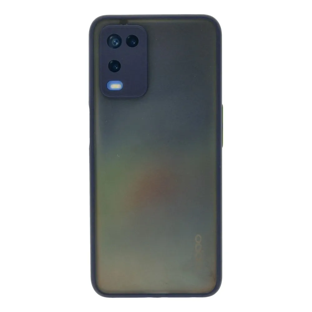 Newface Oppo A54 4G Kılıf Montreal Silikon Kapak - Lacivert