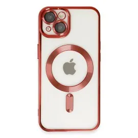 Newface Iphone 14 Plus Kılıf Kross Magneticsafe Kapak - Kırmızı