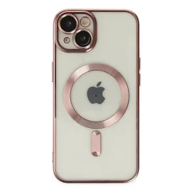 Newface Iphone 14 Plus Kılıf Kross Magneticsafe Kapak - Rose