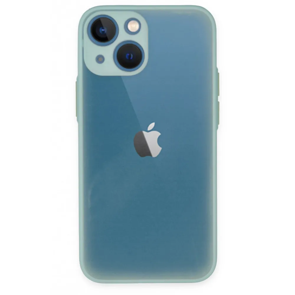 Newface Iphone 15 Plus Kılıf Montreal Silikon Kapak - Açık Yeşil