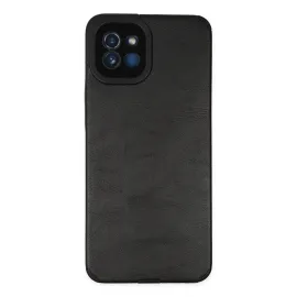 Newface Samsung Galaxy A03 Kılıf Loop Deri Silikon - Siyah