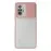 Newface Xiaomi Redmi Note 10 Pro Kılıf Palm Buzlu Kamera Sürgülü Silikon - Pembe