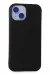 Newface iPhone 15 Kılıf Nano içi Kadife Silikon - Siyah