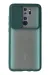 Newface Xiaomi Redmi Note 8 Pro Kılıf Palm Buzlu Kamera Sürgülü Silikon - Yeşil
