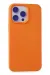 Newface Iphone 15 Pro Max Kılıf Nano Içi Kadife Silikon - Turuncu