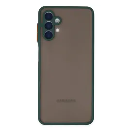 Newface Samsung Galaxy A04S Kılıf Montreal Silikon Kapak - Yeşil