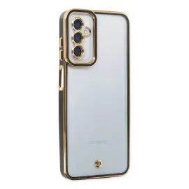 Newface Samsung Galaxy A04S Kılıf Liva Lens Silikon - Siyah