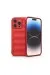 Newface Iphone 15 Pro Kılıf Optimum Silikon - Kırmızı