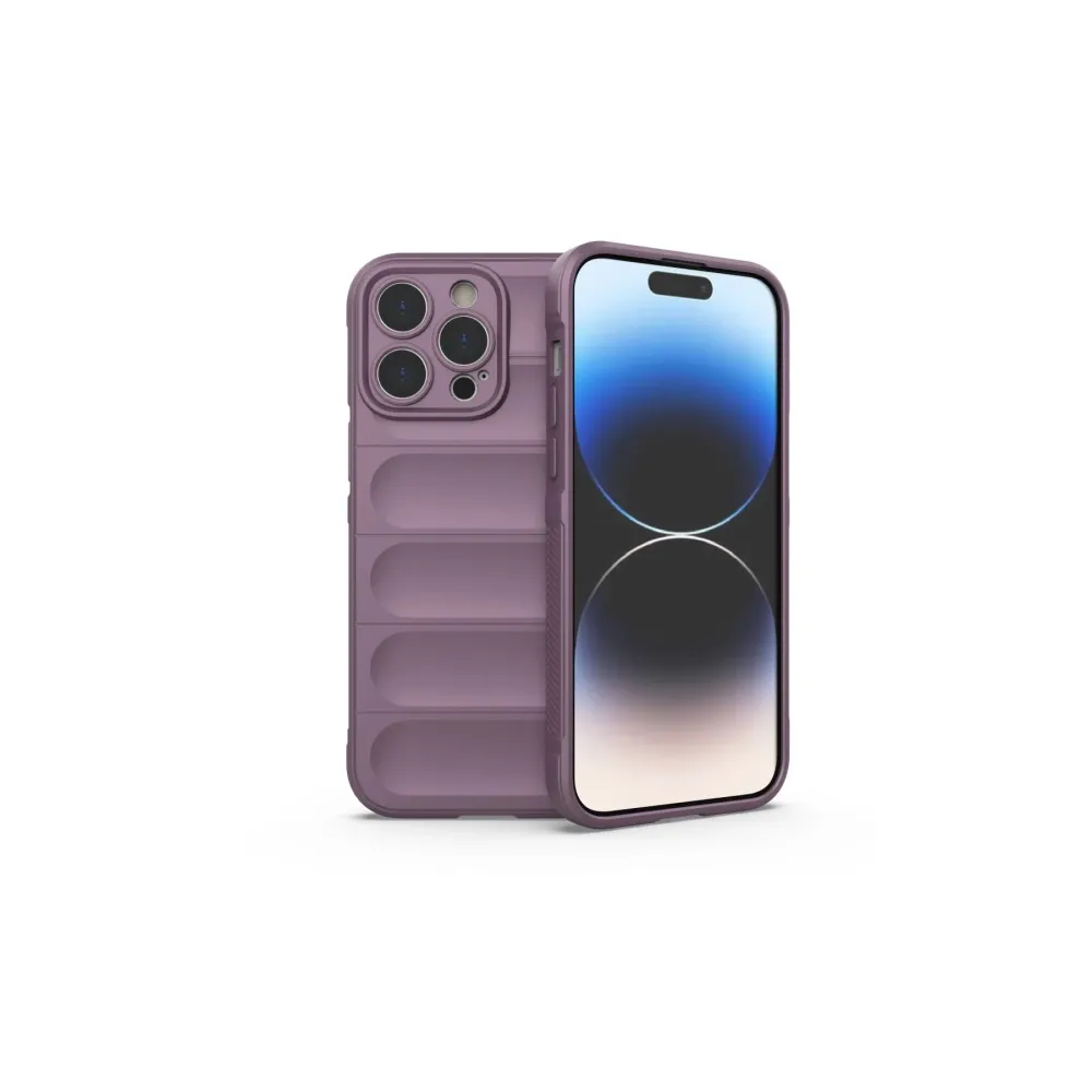 Newface Iphone 15 Pro Max Kılıf Optimum Silikon - Mor