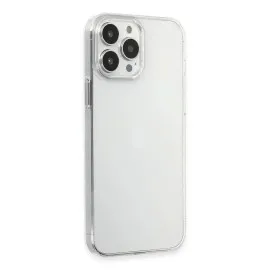 Newface Iphone 15 Pro Max Kılıf Pc Sert Şeffaf Kapak - Şeffaf