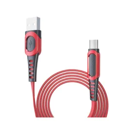Konfulon Dc01 Süper Hızlı Micro Usb Kablo 1M 2.4A - Kırmızı