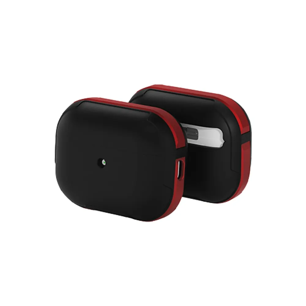 Movenchy Airpods 3 (3.nesil) MO-A8 Armor Kılıf - Kırmızı