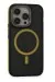 Joko Iphone 14 Pro Kılıf Rocky Magsafe Kapak - Siyah-Sarı