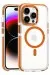 Joko Iphone 15 Pro Max Bella Magsafe Kapak - Turuncu