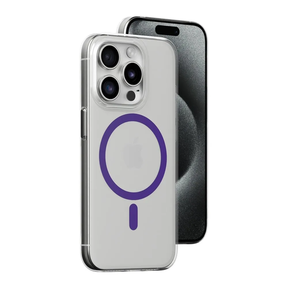 Joko Iphone 14 Pro Kılıf Bubble Magsafe Kapak - Mor