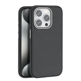 Joko Iphone 15 Pro Max Kılıf Wonder Deri Magsafe Kapak - Siyah